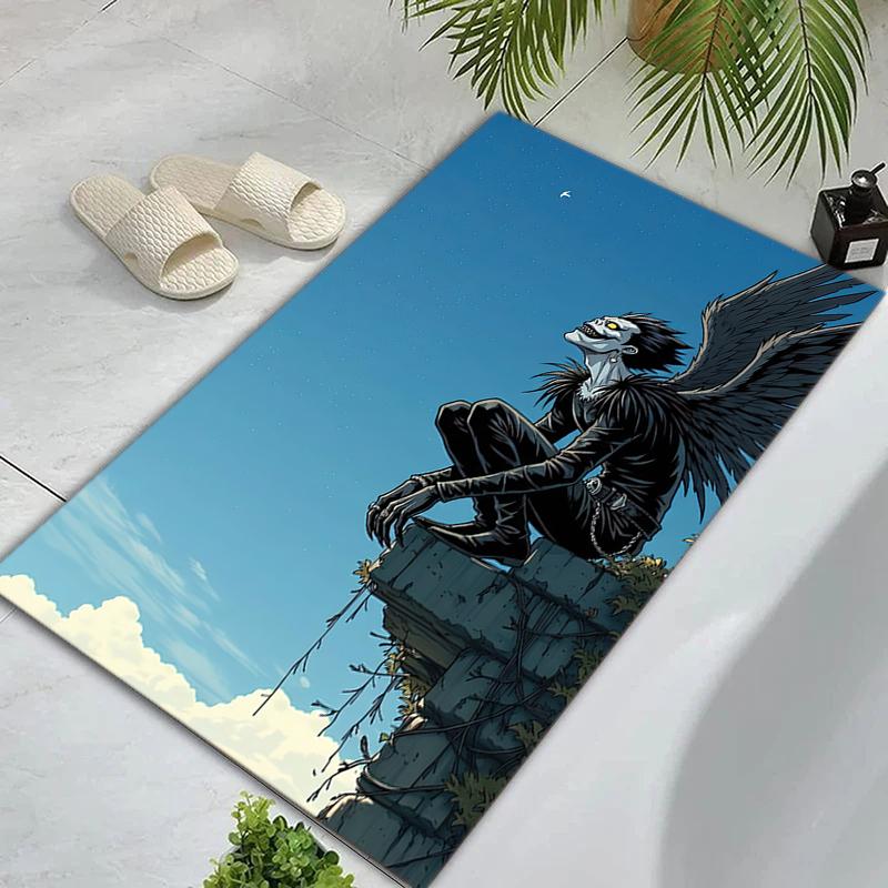 Death Note Light Yagami Anime Graphic Carpet Printing Living Room And Bedroom Mats Room Art Fashion