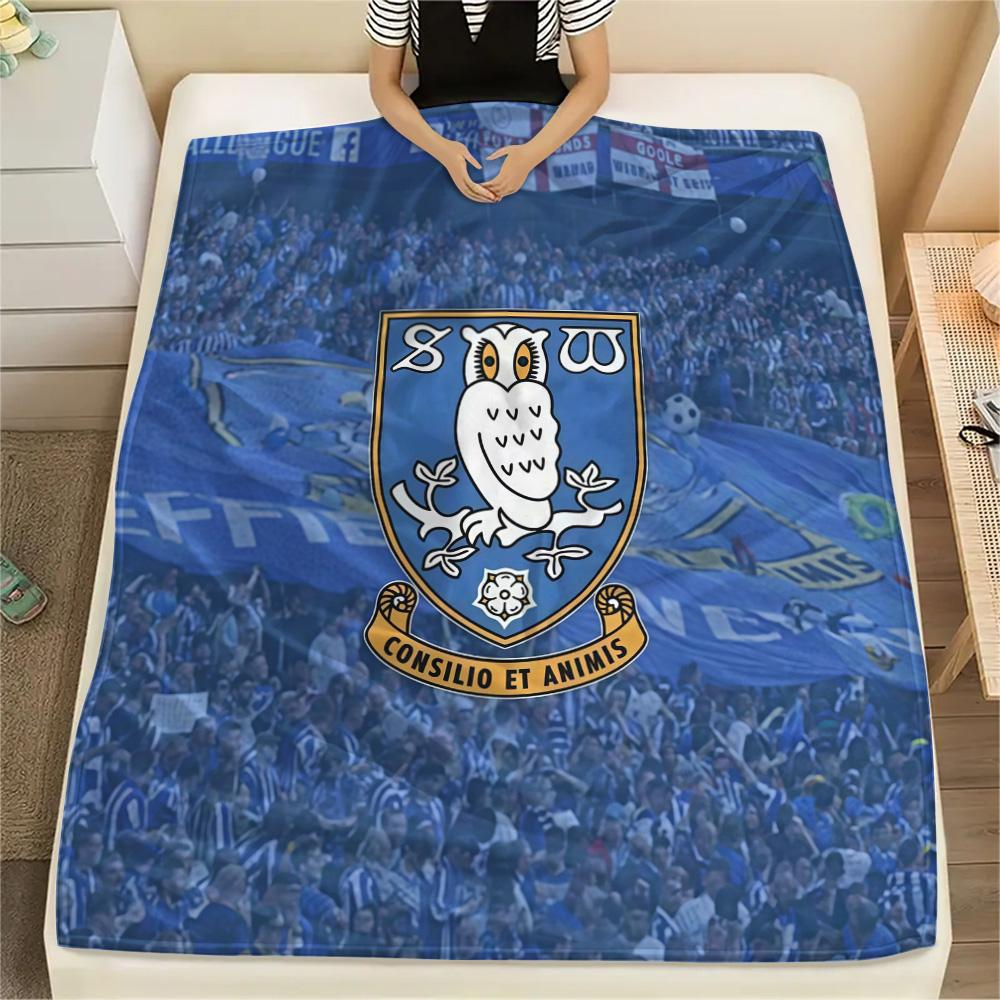 Sheffield Wednesday Flannel Blanket, High quality Comfortable for All Seasons, Home Decor, Warmth and Comfort