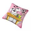 Cartoon Diddl Diddlina Pillow Case Cushion Cover Square Printed Pillow Cover Vintage Pillowcases For Chair Sofa Home Decoration
