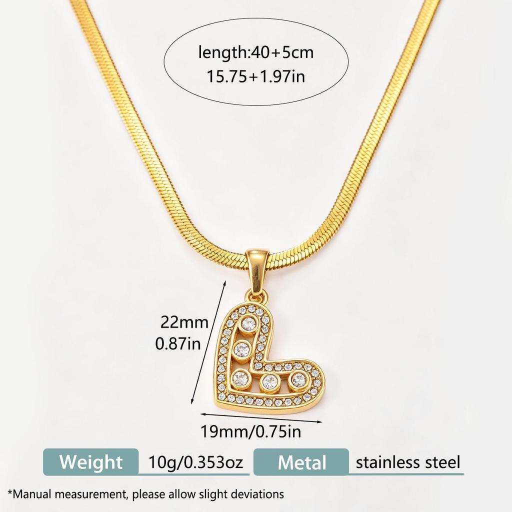 Набор necklaces с циркониевым сердцем и крестом: Элегантный европейский и американский стиль для женщин