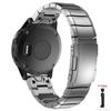 Реальный титановый металлический ремешок 22 мм 26 мм для Garmin Fenix 8 E 51 мм 47 мм 7X 6 5 Роскошный деловой мужской ремешок для часов для Garmin Approach 70