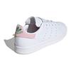 Adidas Детские кроссовки Stan Smith J Patchwork Heel White Bluebird Green IE0356