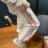 Wide Leg Sweatpants Women's Spring and Autumn Thin Casual Pants Straight Tube Loose Pants