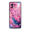 Korean Flower Phone Case Cover for Xiaomi Mi 17 15 14 13 12 11 Ultra 15T 14T 13T 12T 11T Pro Lite 5G Soft TPU Shell Fundas Capas