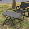 Легкий складной набор для кемпинга: стол и стулья из углеродистой стали для использования на открытом воздухе