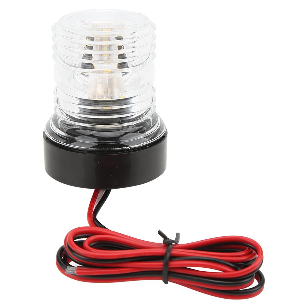 Yacht Signal Light 360 Degrees Lighting White Light IP66 Protection LED Navigation Light DC 12V‑24V