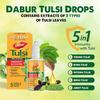 Dabur Капли Тулси : 30мл (20 мл + 10 мл Бесплатно) | Содержит экстракты 5 редких видов туласи | Повышает иммунитет | Облегчение при кашле и простуде | 100% аюрведический