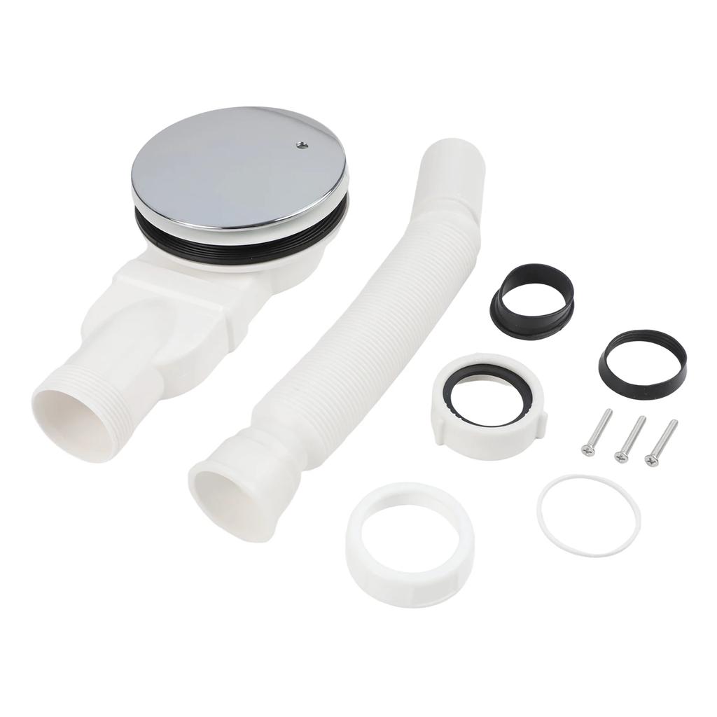 Поднос для душа в ванную комнату Душевой 90 мм в диаметре ABS Современный Пластиковый Замена Отверстие для стока отходов Белый Высокое качество