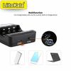 Умное зарядное устройство LiitoKala Lii-500 для 18650/26650/AA/AAA/Ni-MH/Li-ion, ЖК-дисплей, Тестер емкости, Независимые слоты, Защита