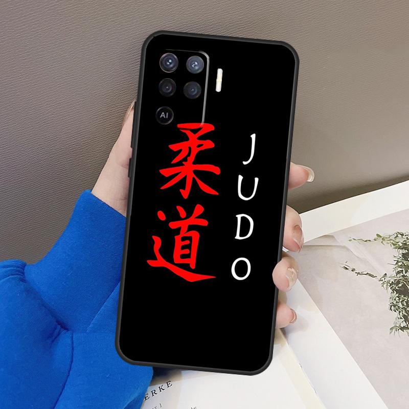 Японское боевое искусство Дзюдо Чехол Для Oppo A77 A57 A17 A60 A80 A40 A74 A54 A94 A78 A98 A18 A38 A58 A96 A76 A16 A15 A5 Pro
