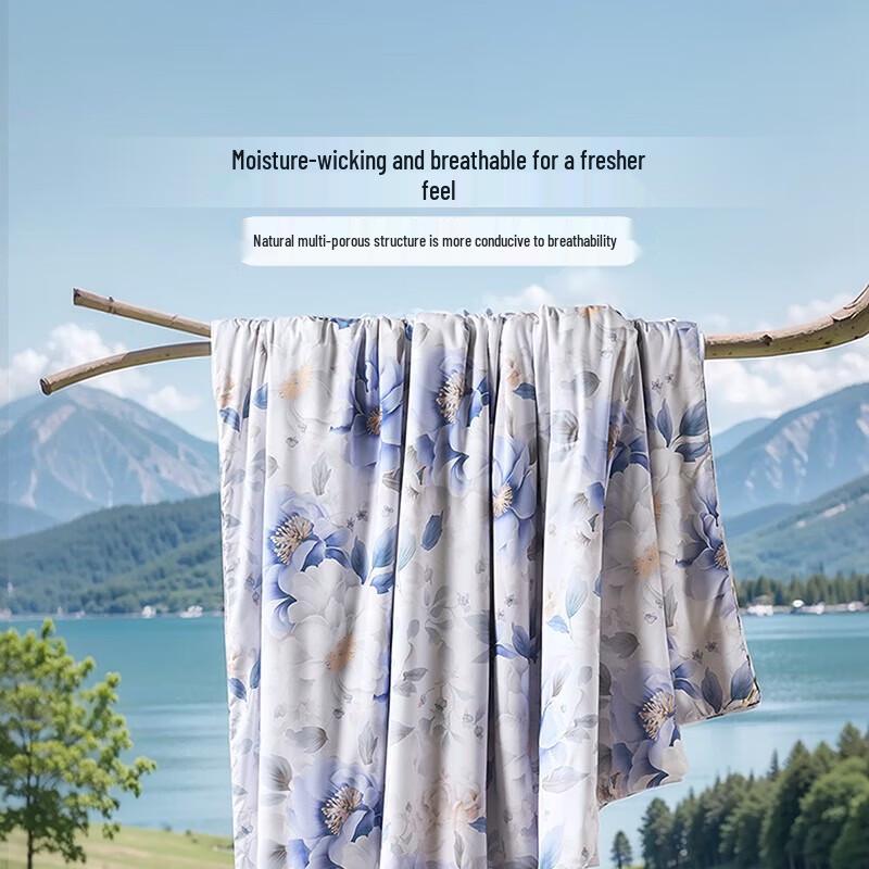 FUANNA Mulberry Silk Antibacterial Mother-Child Quilt