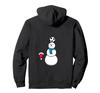 Funny Snowman Soccer Player Hoodie