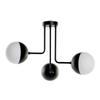 Подвесной светильник - DKD Home Decor - Металл Стекло - Белый - 3 лампы - 61 x 58 x 46 см