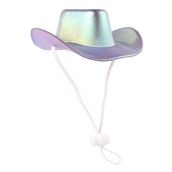 Ковбойская шляпа для домашних животных для маленьких собак и кошек, кепка для косплея, пляжная шляпа с козырьком, костюм щенка, аксессуары для уличной вечеринки, реквизит для фотосессии