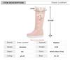 Мода 2025 Зимние Теплые Розовые Белые Снежные Сапоги Женская Обувь Низкий Каблук Сапоги до Колена Женские На Шнуровке Платформа Плюшевые Длинные Ботинки Mujer