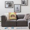 Smiling Puffer Boxfish Square Pillowcase Polyester Linen Velvet Creative Zip Decor Throw Pillow Case Room Cushion Cover