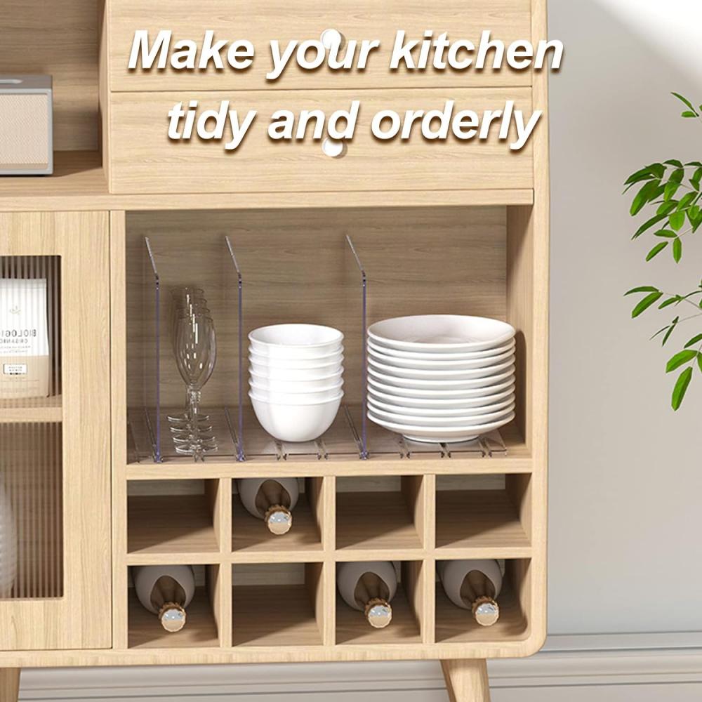 Пластиковый органайзер-разделитель полок для вертикального кошелька, сумки-свитера, рубашки в кладовой, спальне