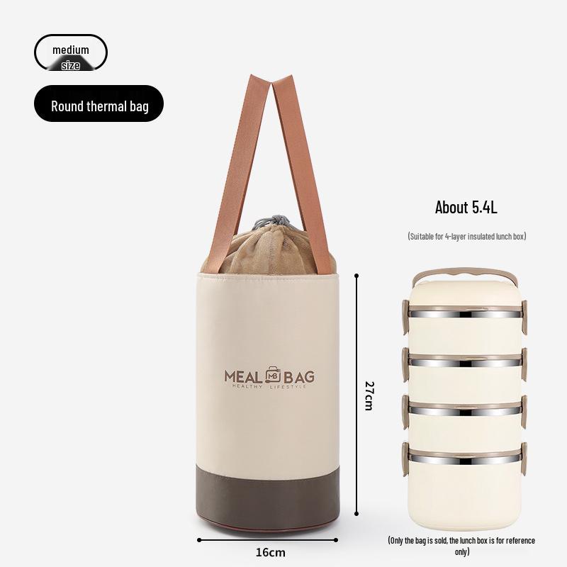 Утепленная водонепроницаемая сумка для ланча для офисных работников и студентов