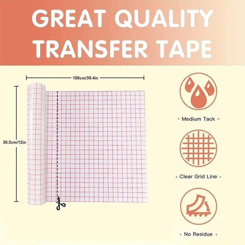 Четырехцветный самоклеящийся прозрачный ПВХ, переводная лента, позиционирующая переводная пленка, винил, наклейки для поделок, знаки, наклейки на окна