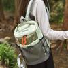 Outdoor Sports Bag Unisex Contrast Color Stitching Backpack Lightweight Travel Backpack