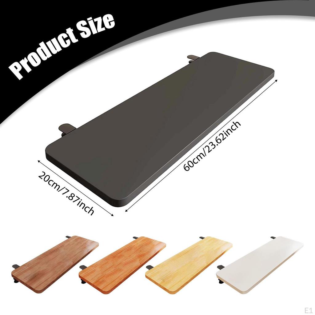 Desk Board Arm Rest Expansion Ergonomic Clamp On Easy Installation for Computer Table Foldable Space