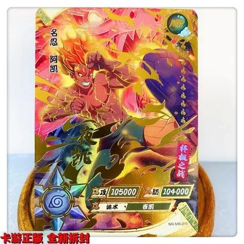KAYOU Genuine Naruto Card MR 01-37 Series Uzumaki Naruto Hyuga Hinata Uchiha Sasuke Anime Character Collection Cards Toys Gifts