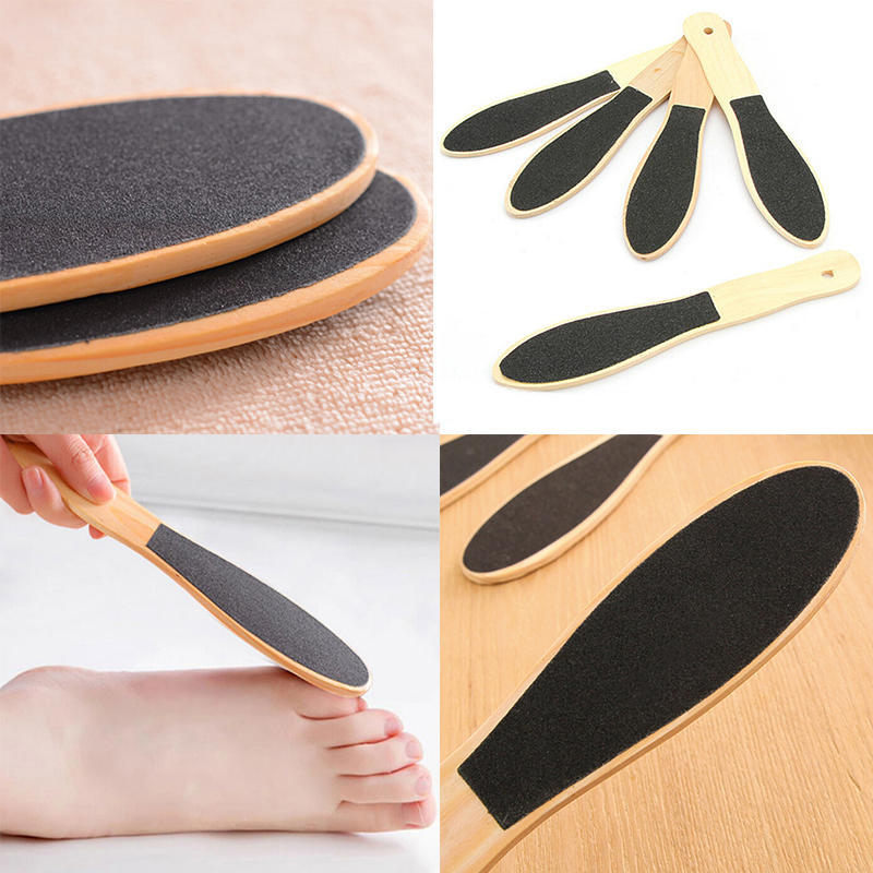 1 шт. экономичная двухсторонняя пилка для ног, средство для удаления омертвевшей кожи, скруббер для педикюра, инструмент