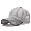 Summer Breathable Baseball Cap Mesh Sun Hat Men Outdoor Golf Fishing Hats Snapback Panama Hat Visor Peaked Cap