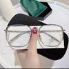 Men And Women Retro Fashion Square Anti Blue Light Computer Glasses Reading And Playing Games To Protect Eyes