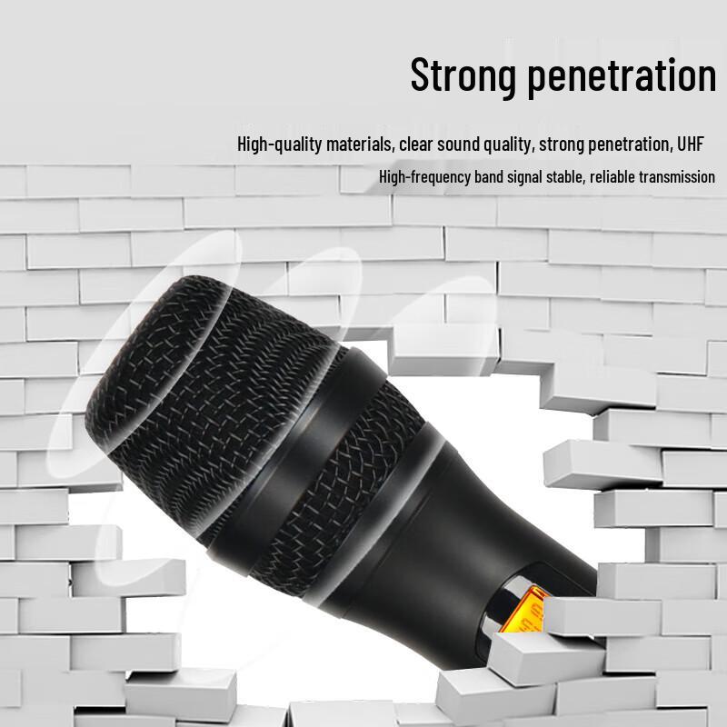 Huidu U-8804 Профессиональная беспроводная микрофонная система (Китайская версия)