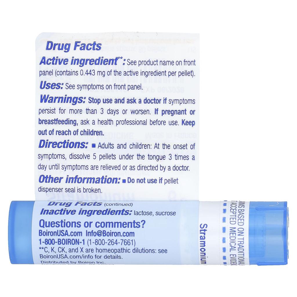 Stramonium, 6C, Sleep Aid, Approximately 80 Pellets