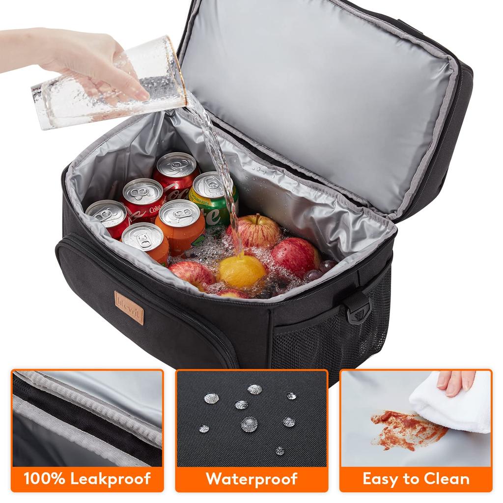 Lifewit Cooler Large Cold Heat можно переносить или переносить, а также хранить обеды, изолированный, отлично подходит для занятий спортом. Cherry Blossom Box, емкость 23 л, 3-слойная изоляция,