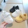 Children's Sports Shoes 2025 Spring and Autumn New Boys' Dad Shoes Fashion Girls' Little White Shoes Soft-soled Baby Casual Shoes