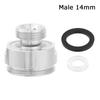 Garden Hose Swivel Aerator Adapter Faucet Adapter 360 Degree Adjustable Tap Aerator Connector
