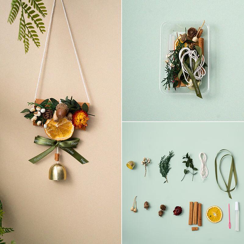Handmade DIY Dry Flower Car Hanging Kit