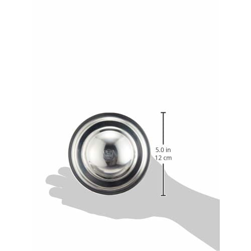 Endo Shoji Commercial-Grade Lid for Bain-Marie Pots, 10cm, 18-8 Stainless Steel, Made In Korea, ABV03010