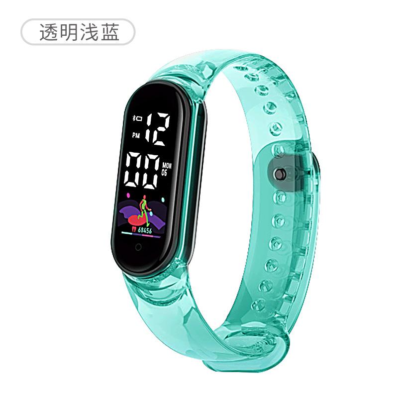 Новые женские часы PU водонепроницаемые наручные часы электронные цифровые Montre Montre Femme уличные светодиодные прозрачные женские мужские часы простые спортивные