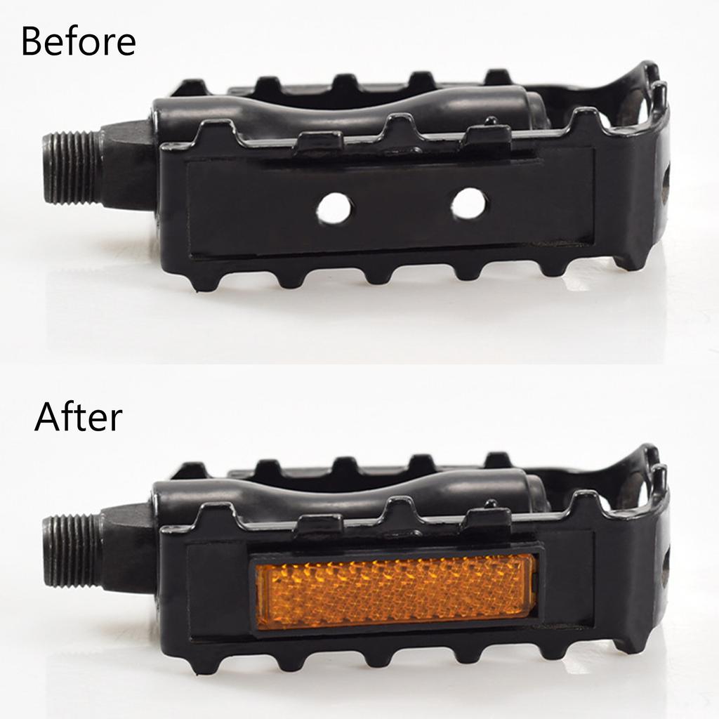 8 шт. светоотражатель для педалей велосипеда, светоотражатель для педалей велосипеда, светоотражатель для безопасности при ночном велоспорте