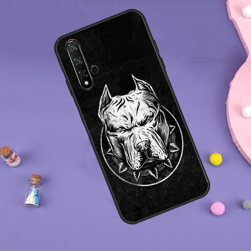 Pit Bull Lovely Dog Pitbull Case For Huawei Nova Y70 Y60 Y61 Y90 Y91 5T 9 10 SE 3i 8i 11i 11 Pro P20 P40 P30 Lite Cover