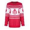Women Christmas Sweater Long Sleeve  Christmas Tree Knitting Sweater Tops