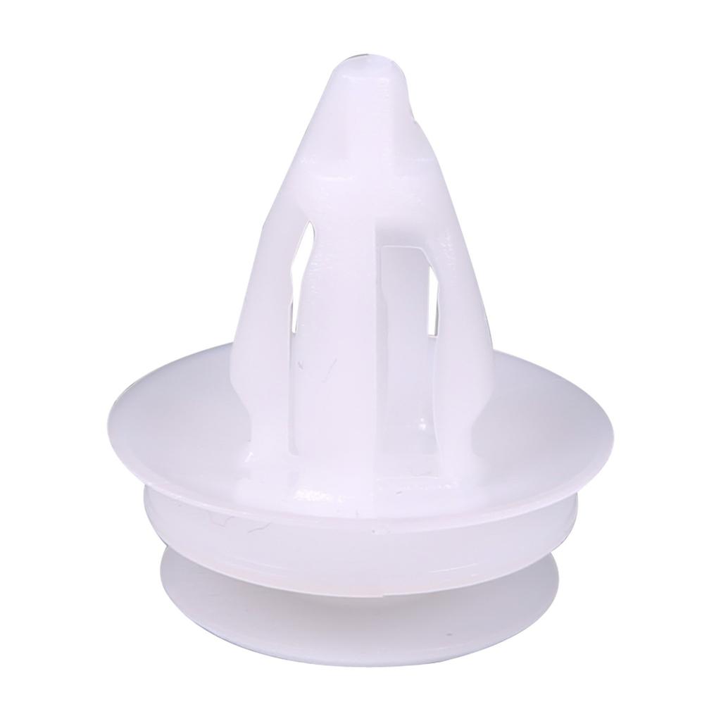 10 Pieces Door Trim Panel Retainer Without Washer, White for BMW: 51418224768, 51410407984