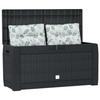 VidaXL Garden Storage Box Anthracite 119x48x60 Cm Polypropylene 152197