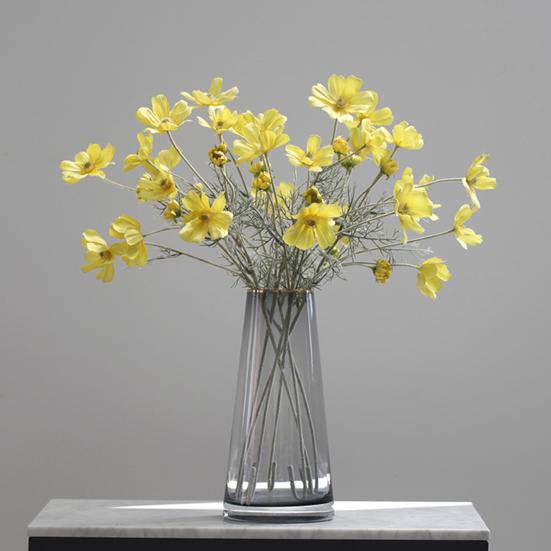 Искусственный цветок водонепроницаемый реалистичный шелковый тканевый ромашка искусственный цветок для домашнего декора