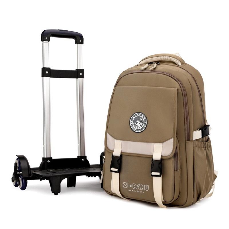 Школьная сумка, студенческий рюкзак на роликах, 6 колес(34*20*49СМ) ZRY1274