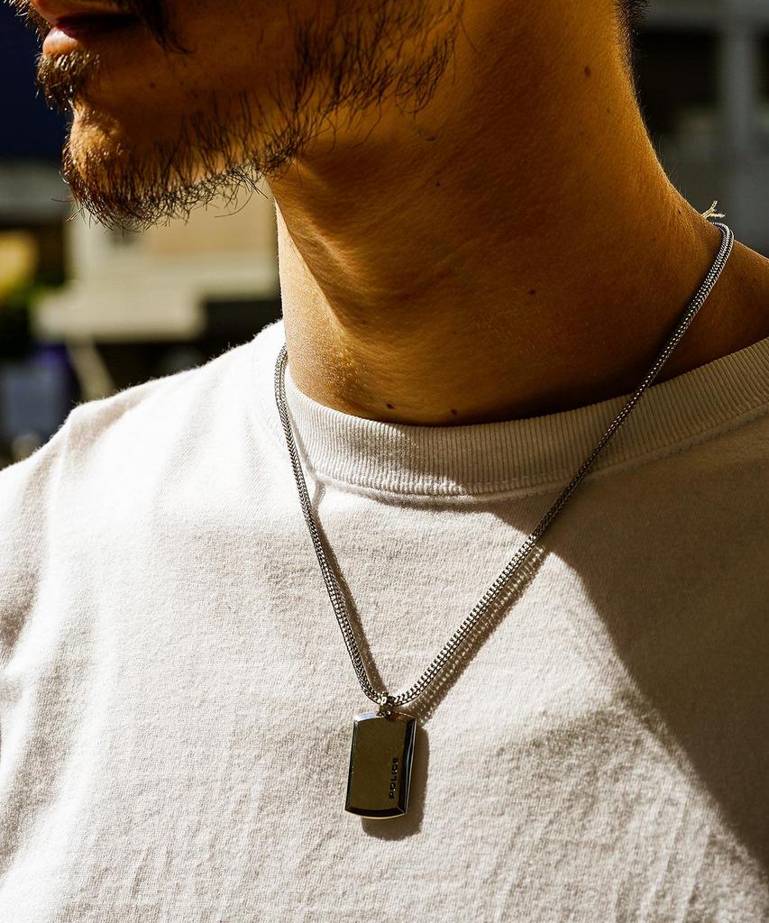 Ожерелье из нержавеющей стали [Полиция] ЧИСТОТА(L) Мужской 24920PSS-A