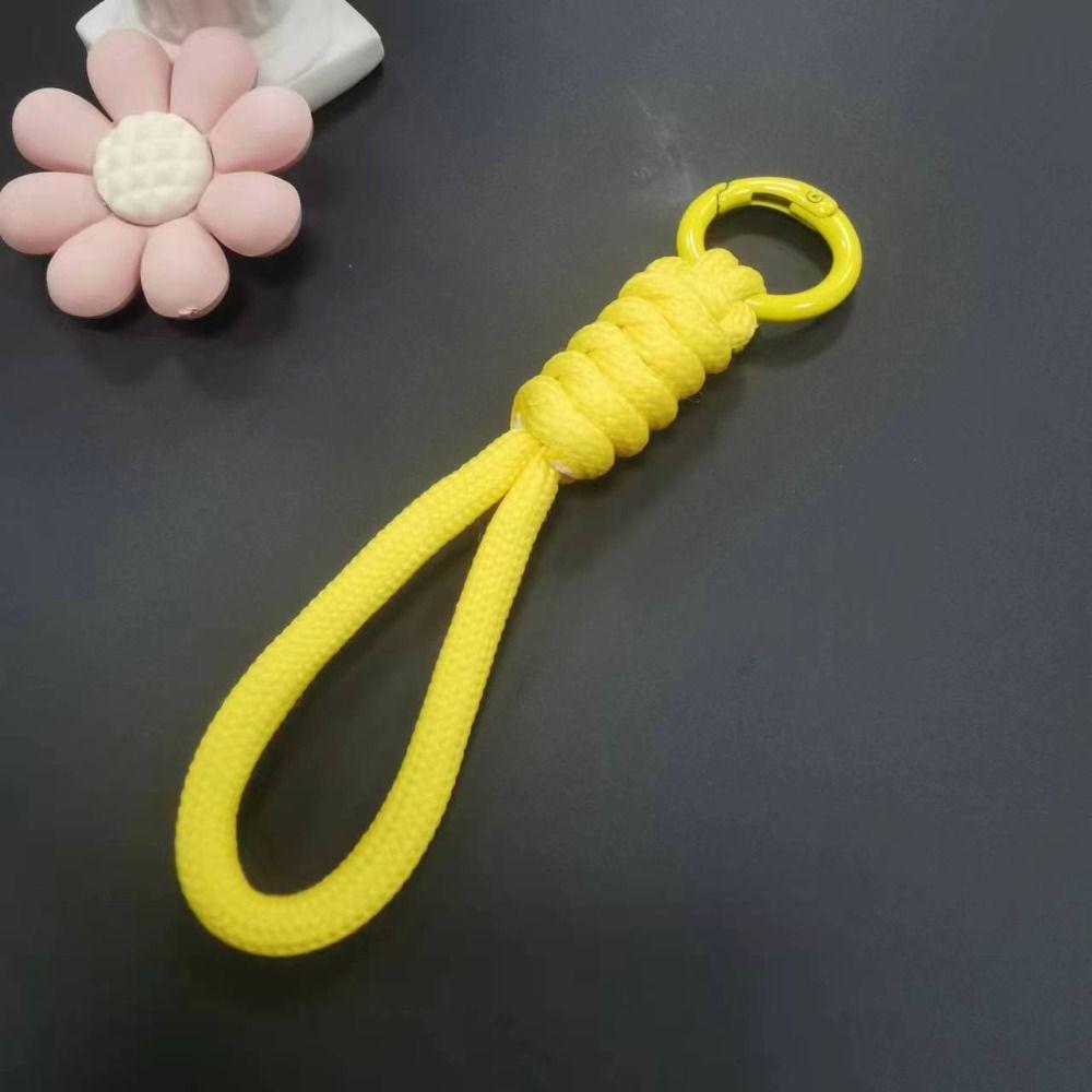 Плетеный тканый подвесной шнур, красочный брелок, прочный шнурок на запястье