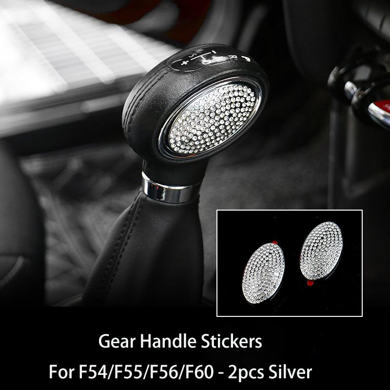 Интерьер автомобиля кольцо с бриллиантами наклейка украшение блестящий декор блестящие аксессуары для девочек для Mini Cooper F54 F55 F56 F60