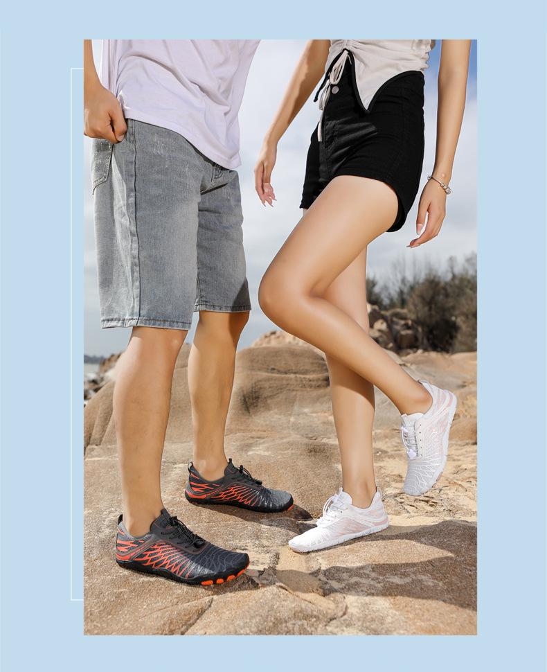 Unisex Spring/Summer Water Shoes - Skin-Friendly & Soft Sole for Swimming, Diving, and Wading