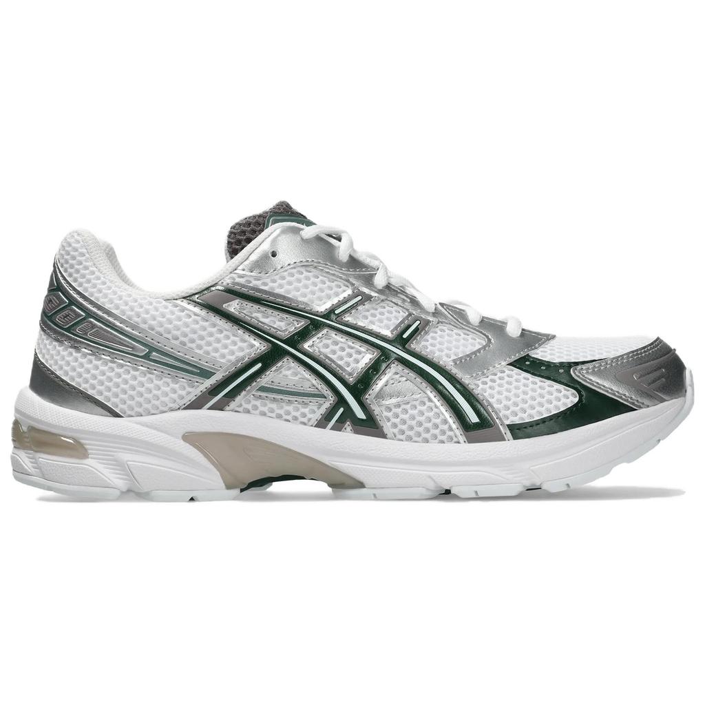 Asics Гель 1130 Поддержка Низкие Повседневные Городские Для Поездок Беговые Кроссовки Унисекс Белый Серебристый Зеленый 1203A609-106