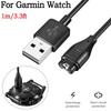 USB Зарядное устройство Кабель для передачи данных Адаптер для Garmin Instinct Vivoactive 3/4/4s Vivosport Forerunner 945 935 245 245M 45 45S Зарядный кабель